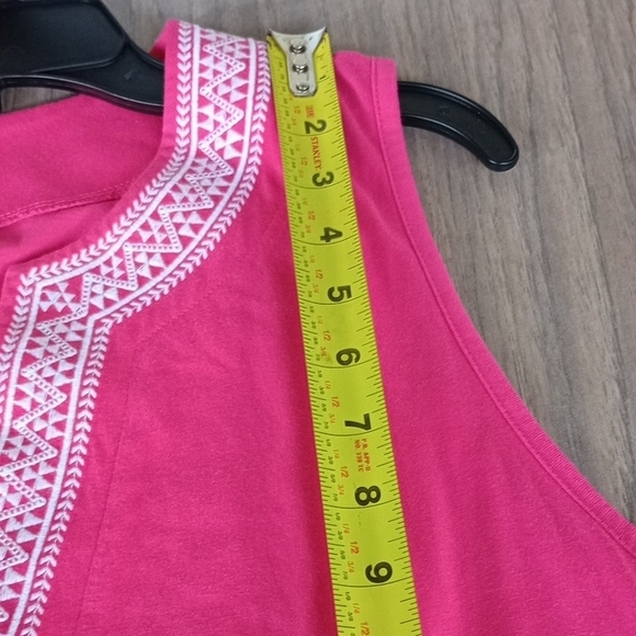 Lands' End Pink Sleeveless Dress - Picture 10 of 14